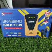تصویر گیرنده دیجیتال استارست مدل 888 گلد فول اچ‌دی 