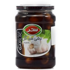 تصویر ترشی سیر گل 650 گرم سحر 