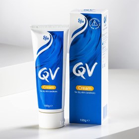 تصویر کرم آبرسان قوی QV مدل تیوبی 100 گرمی (اصل) ا QV Cream For Dry Skin Conditions QV Cream For Dry Skin Conditions