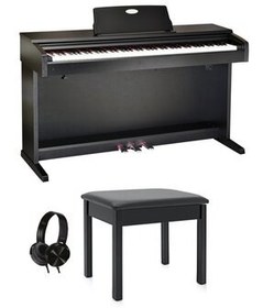 تصویر پیانو M8X BLACK 88 KEY PIANO دیجیتال VALLER 