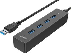 تصویر هاب USB 3.0 چهار پورت اوریکو مدل W8PH4-U3 Orico model W8PH4-U3 4 Port USB 3.0 Hub