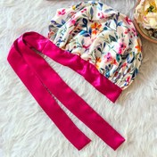 تصویر کلاه خواب ساتن ابریشم طرح شادینا Satin silk Sleeping cap