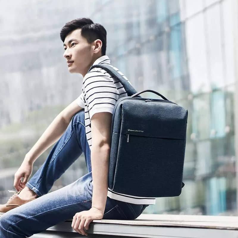 Xiaomi mi city 2025 backpack dark blue