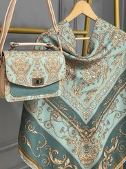 تصویر ست کیف و روسری فروژان 