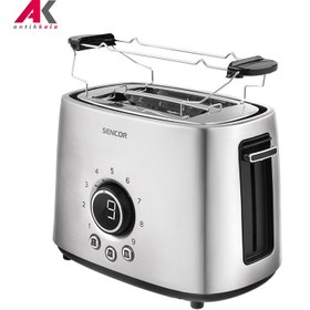 تصویر توستر نان سنکور مدل STS5050SS با بدنه استیل ضد زنگ 