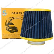 تصویر فیلتر هوا اسپرت سام مدل سیمی سایز متوسط 