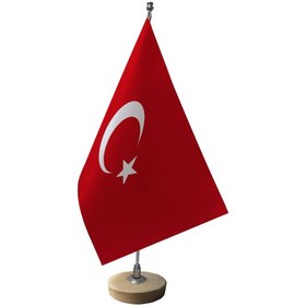 تصویر پرچم رومیزی کشور ترکیه 