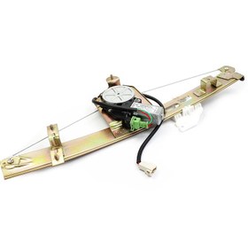 تصویر دستگاه شیشه بالابر برقی جلو چپ تیبا و ساینا-ابری Window Regulator Tiba