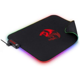 تصویر موس پد گیمینگ دراگون مدل Pluto P026 Redragon Pluto P026 GAMING MOUSE PAD RGB