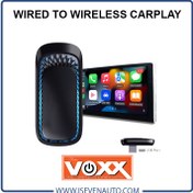 تصویر دانگل تبدیل کارپلی و اندروید اتو با سیم به بی سیم VoxX - RGB Mini Wireless Carplay Adapter 