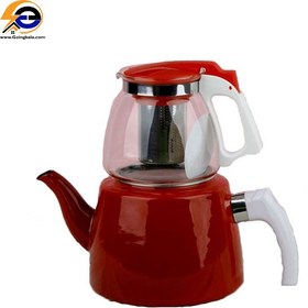 تصویر کتری و قوری کروپ ست مدل 917 crop set model 917 kettle and teapot