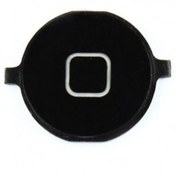تصویر دکمه هوم اپل‌آیفون (مشکی)(3GS)(3G) Home Button Apple iphone 