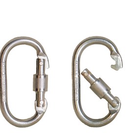 تصویر کارابین پیچ فولادی کایلاس – Kailas Oval screw Carabiner 