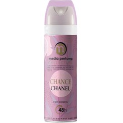 تصویر اسپری بدن زنانه مدیا مدل CHANEL CHANCE حجم 200 میلی لیتر 