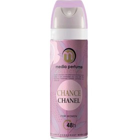 تصویر اسپری بدن زنانه مدیا مدل CHANEL CHANCE حجم 200 میلی لیتر 