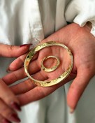 تصویر ست بنگل و انگشتر زنانه کارتیه لاو دفرم 