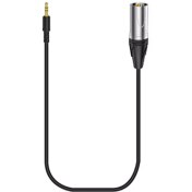 تصویر کابل اتصال 3.5 میلیمتری به XLR کامیکا COMICA CVM-D-XLR microphone cable 