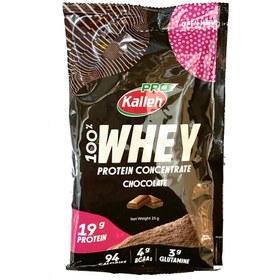 تصویر مکمل پروتئین وی کاله پرو یک عدد ساشه بیسکوئیتی 