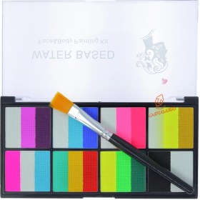 تصویر ست گریم صورت و بدن 18 رنگ کد 7462 