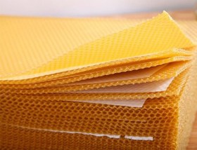 تصویر ورق موم عسل صورتی کد ۳۷ ا pink honey wax sheet pink honey wax sheet