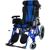 تصویر ویلچر برانکاردی جی تی اس (JTS) مدل CP سایز 38 و 44 jts wheelchair cp