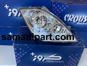 تصویر چراغ جلو تیبا چپ (راننده) کروز Tiba headlights right