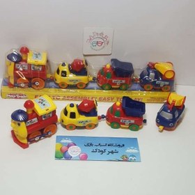 تصویر قطار بازی مدل MTI Toy Train