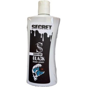تصویر لوسیون سولاریوم سکرت مدل Black power حجم 500 میل 