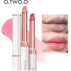 تصویر بالم لب رنگی او تو او O.TWO.O Lip Balm With Beewax Lip Stick 