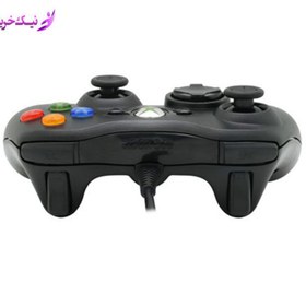 تصویر دسته بازی تکی شوکدار Xbox 360 / PC High Copy Gamepad Xbox 360 / PC High Copy Wired Controller for Windows