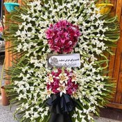 تصویر تاج گل برای ترحیم در بهشت زهرا1374 
