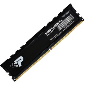 تصویر رم دسکتاپ DDR5 تک کاناله 5200 مگاهرتز PATRIOT PREMIUM ظرفیت 32 گیگابایت 