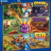 تصویر اکانت قانونی Crash + Spyro Triple Play Bundle مناسب PS5 ظرفیت ۱ 