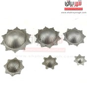 تصویر گل میخ نمای آنتیک سایز ۶ 