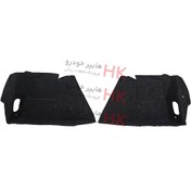 تصویر نمد و عایق صندوق پژو کد 0261 بسته دوعددی مناسب پژو ۲۰۶ 