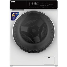 تصویر ماشین لباسشویی سام مدل P1485 ظرفیت ۹ کیلوگرم درب از جلو 