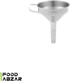 تصویر قیف استیل 10 سانت 