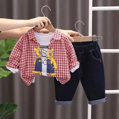 تصویر ست بلوز و شلوار بچگانه طرح خرگوش سایز ۴۰ 