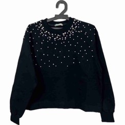 تصویر کراپ دورس زنانه طرح نگینی 2025 