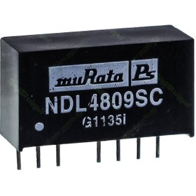 تصویر مبدل ولتاژ موراتا 55 میلی آمپر MURATA NDL4809SC DC/DC IN:48V OUT:9V 