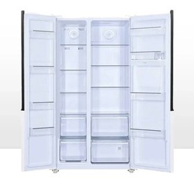 تصویر یخچال فریزر ساید بای ساید جی پلاس مدل GSS-P7537 ظرفیت ۳۲ فوت 