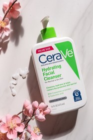 تصویر ژل شستشو و آبرسان قوی سراوی473ml Cerave