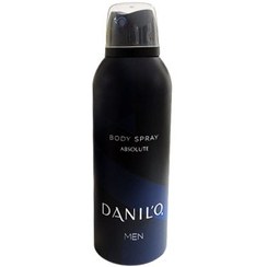 تصویر اسپری خوشبوکننده بدن مردانه دنیلو مدل Absolute ظرفیت 200 میلی لیتر Danilo Absolute Body Spray 200 ml