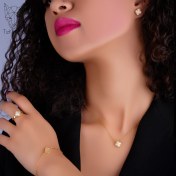 تصویر ست جواهرات ونکلیف مدل Black Widow 