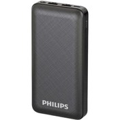 تصویر پاور بانک PHILIPS 20000 میلی آمپر 