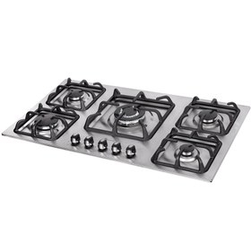 تصویر اجاق گاز استیل درسا مدل دلوین DG2203-5M Dorsa Delvin Gas Hob