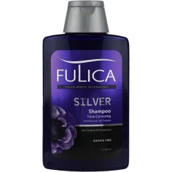 تصویر شامپو ضد زردی مو مخصوص موهای دکلره فولیکا Silver