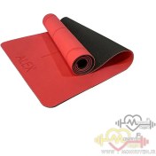 تصویر مت یوگا TPE الکس ALEX خط دار ضخامت 6 میلی متر 