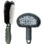 تصویر برس لاستیک شوی و رینگ شوی اسمارت مدل Wheel Brush بسته 2 عددی 