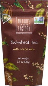 تصویر چای گندم سیاه کارخانه خود طبیعت با نوک کاکائو - ارسال 20 روز کاری ا Nature's Own Factory Buckwheat Tea with Cocoa Nibs Nature's Own Factory Buckwheat Tea with Cocoa Nibs